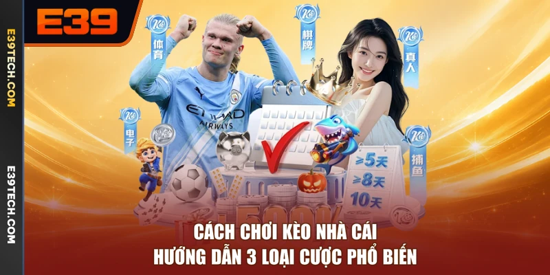 Cách Chơi Kèo Nhà Cái - Hướng Dẫn 3 Loại Cược Phổ Biến